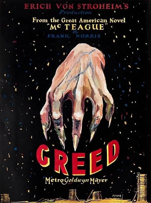 Greed film posteri