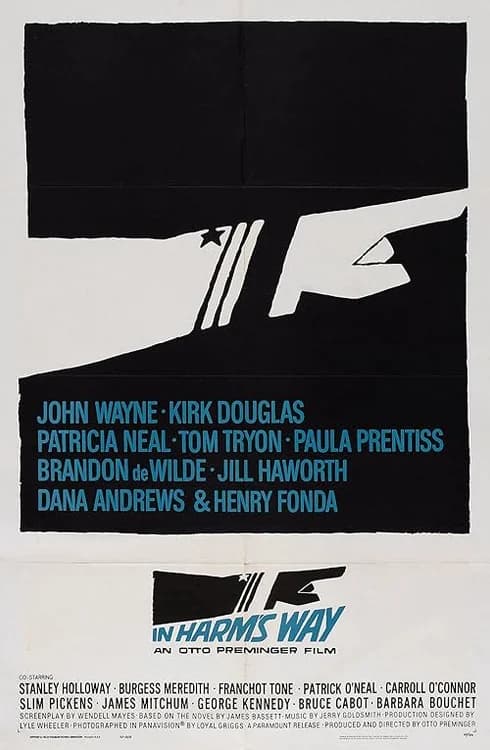 In Harm's Way film posteri